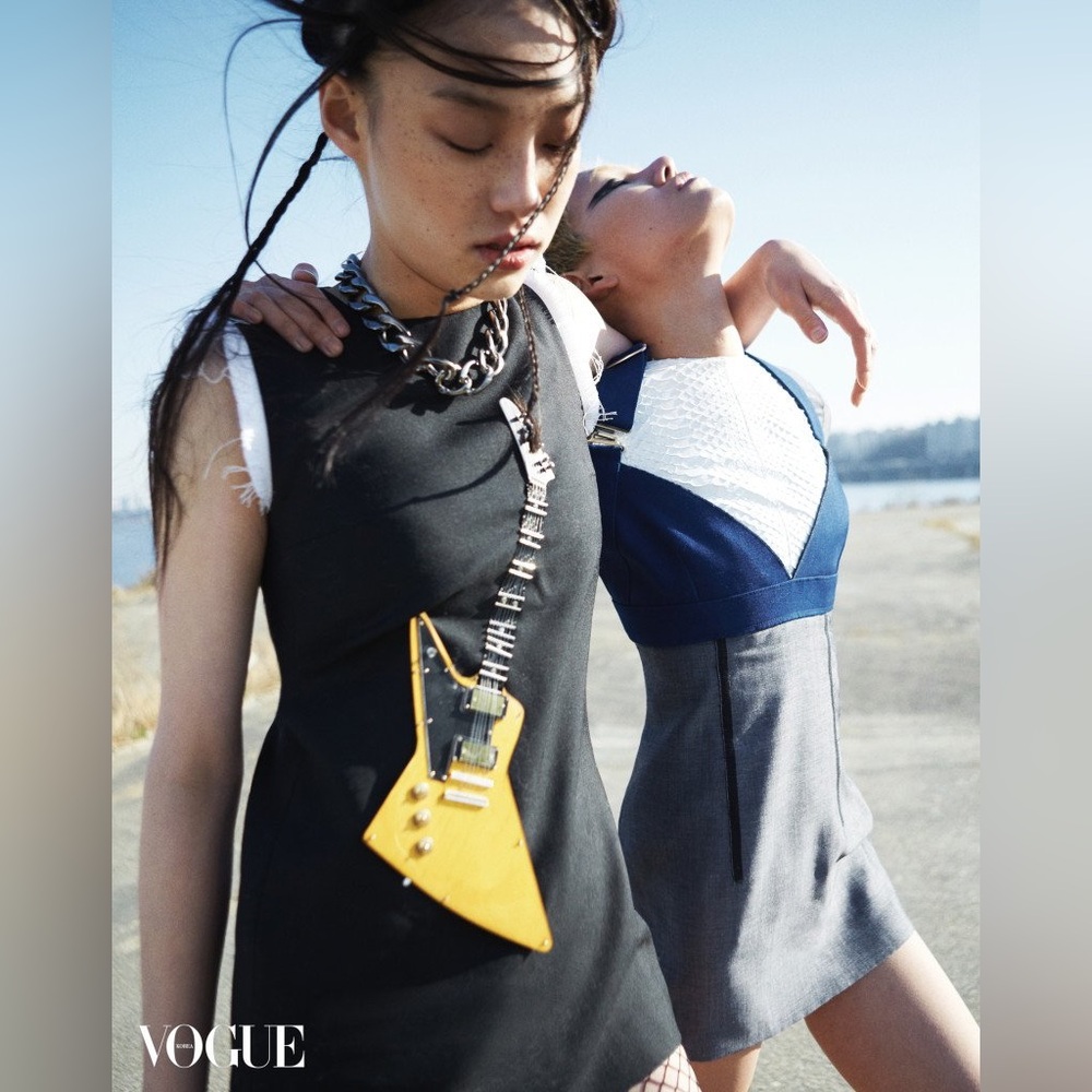 RARE Acne Studios Macha Guitar Tank Top in Black